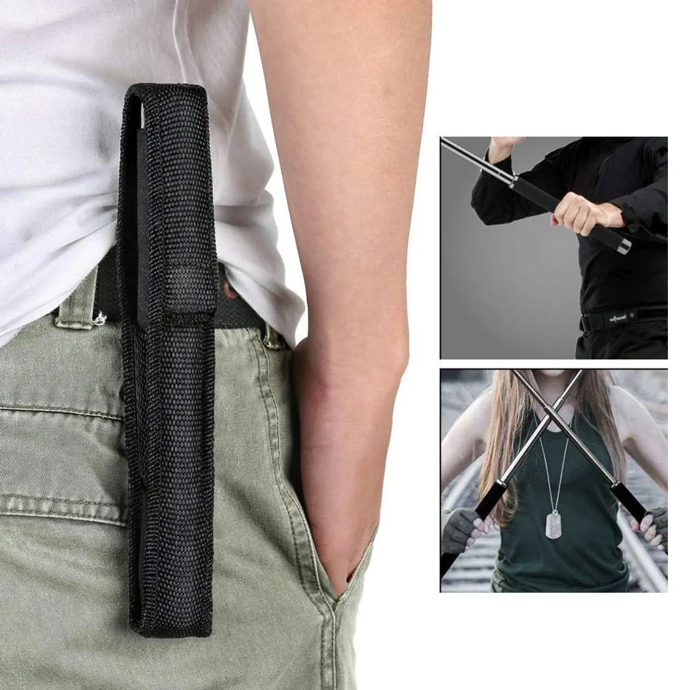 0576 Multi-Function Collapsible Self Defense Stick Extended