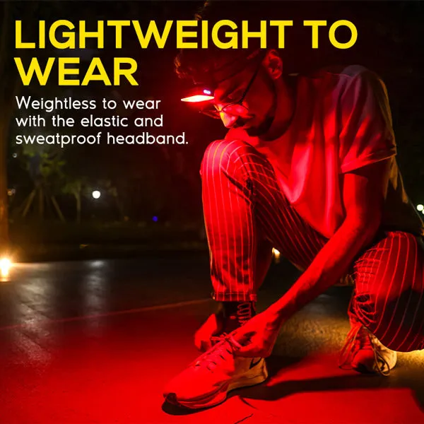 1600 Lumens Headband Flashlight With Red light Headlamps For Hunting