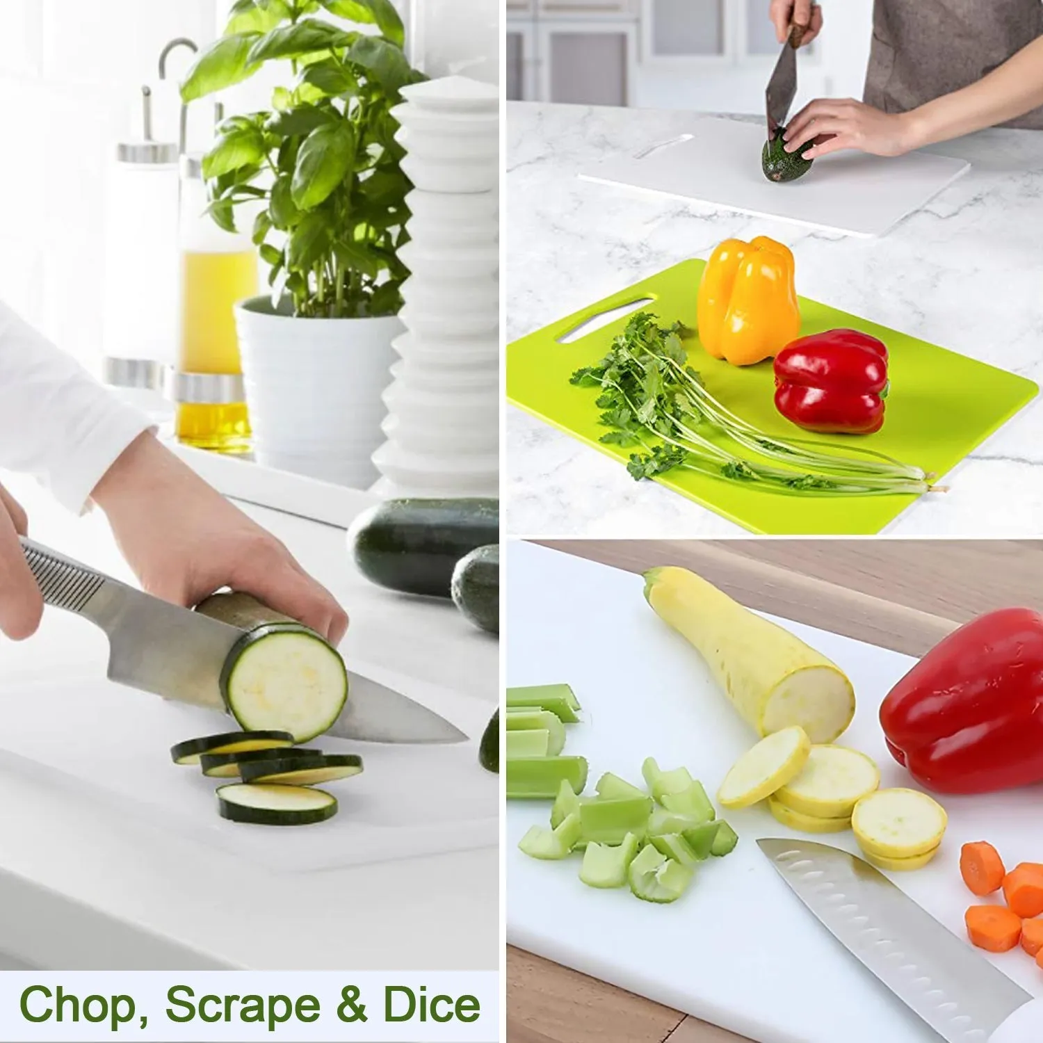 2080 KITCHEN SMALL CHOPPING BOARD CUTTING BOARD PLASTIC