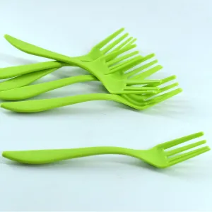 2839 Small plastic 6pc Serving Fork Set for kitchen