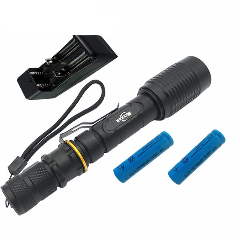 5000 Lumens - Adjustable - 5-Mode Torch Light