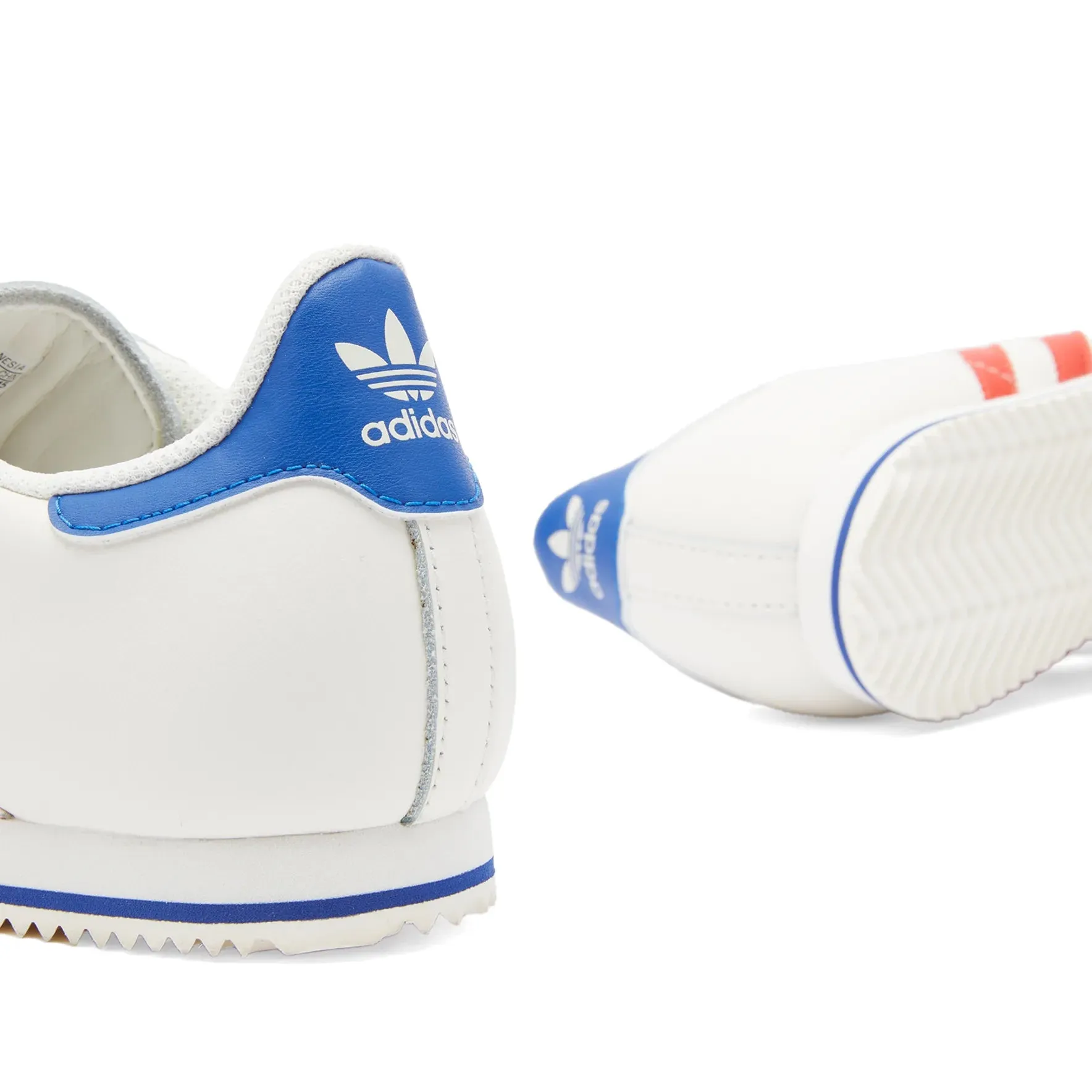 Adidas Kick sneakers, white/red/blue