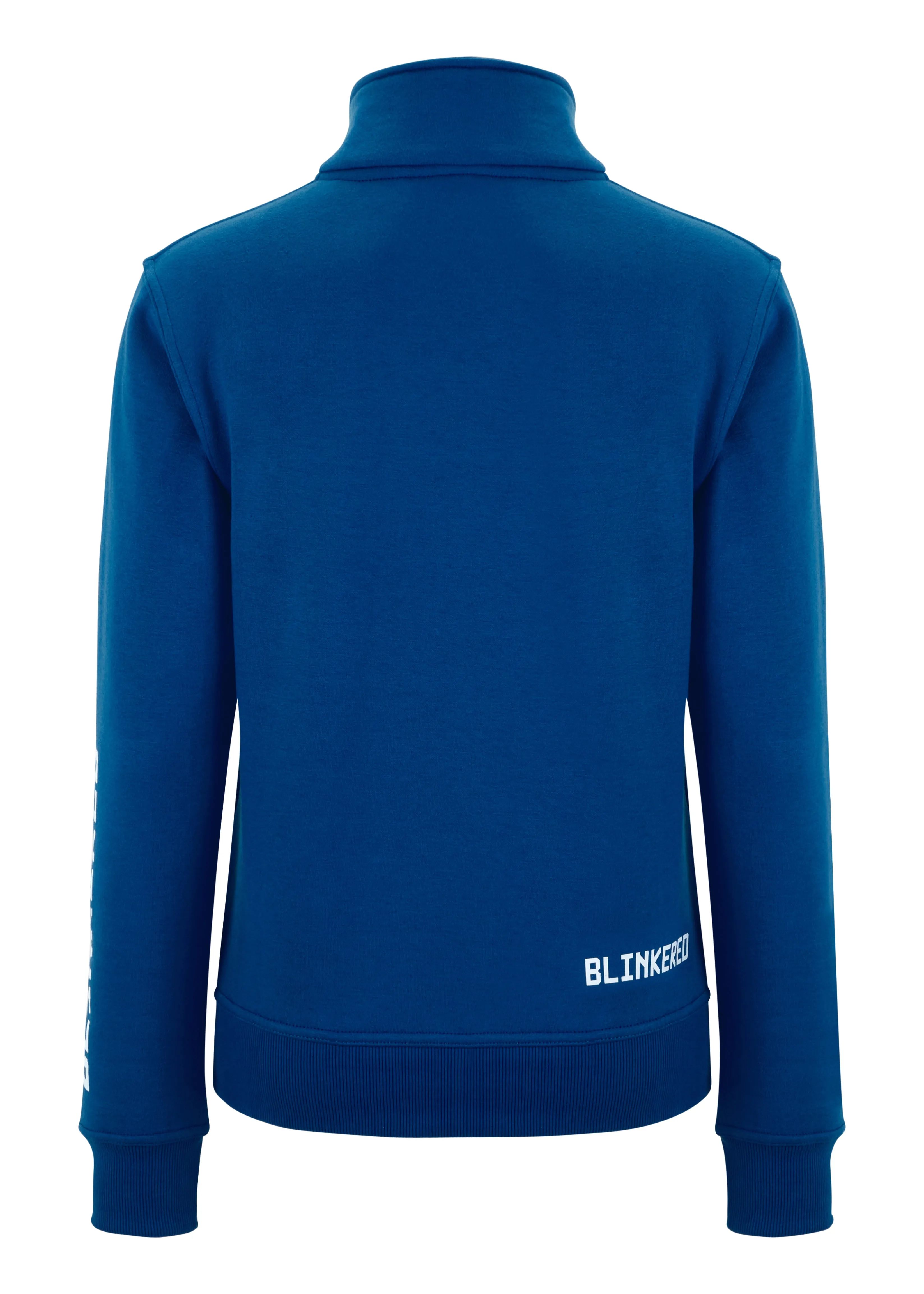 Adults Zip Up Sweatshirt - A Little Bit Racey - Blue