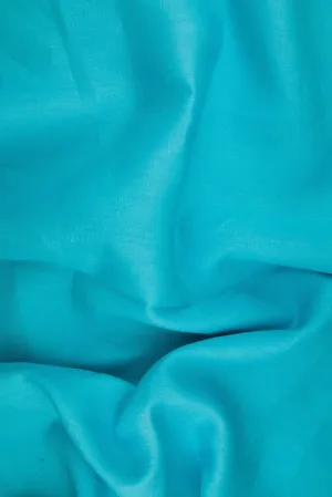 Aqua Medium Weight Linen Fabric