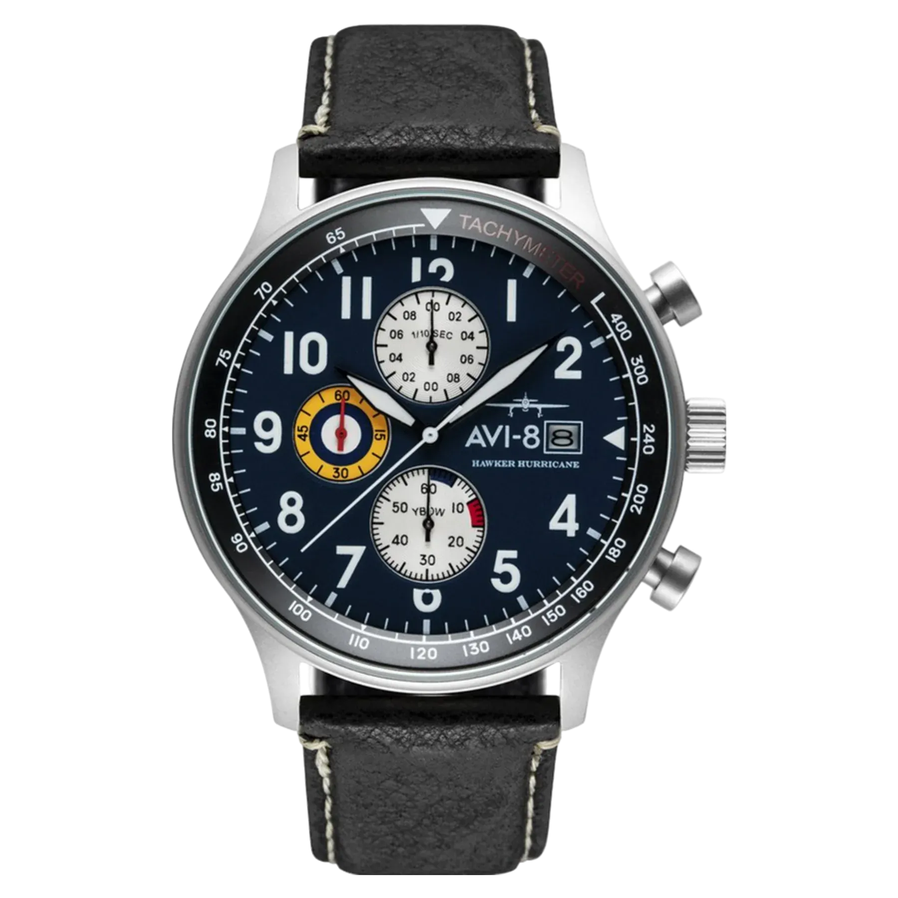 AVI-8  Hawker Hurricane Chronograph Men's Blue Midnight Watch AV-4011-0I