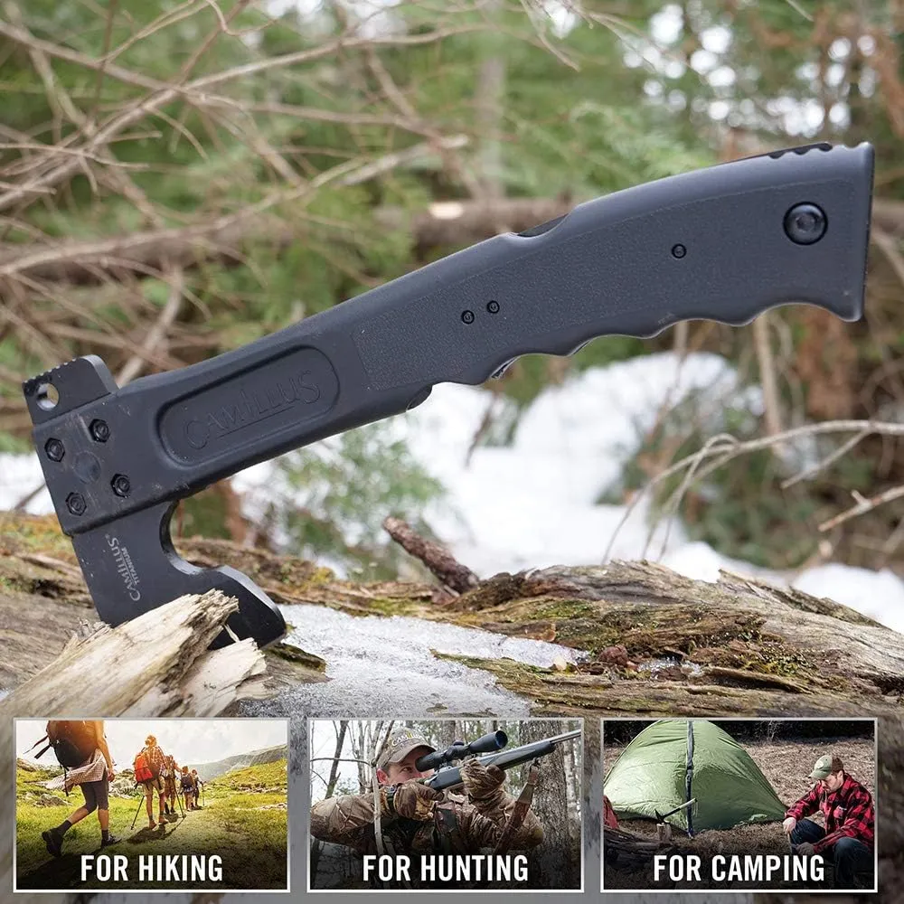 Camillus Camtrax 3-in-1 Hatchet, Hammer, and Folding Saw