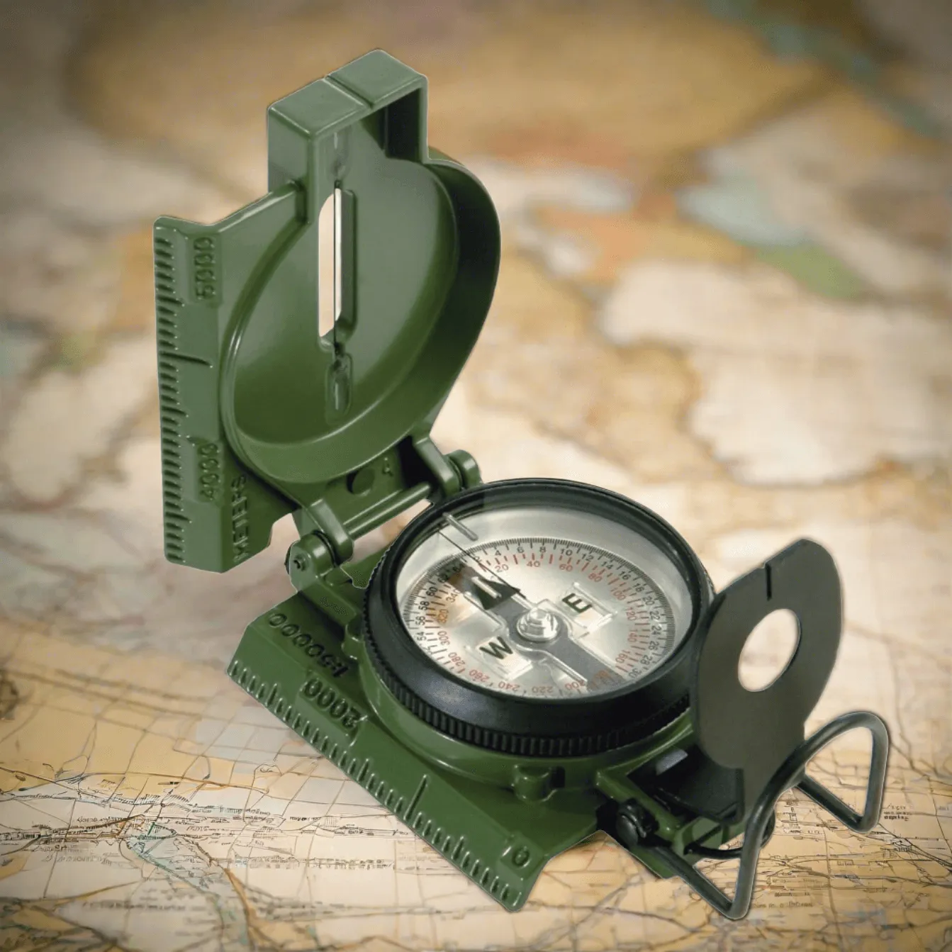 Cammenga G.I. Military Tritium Lensatic Compass