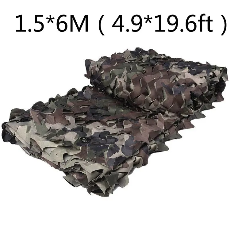 Camouflage Net Camo Netting American four-color jungle Single Cut Flower Garden Tent Shelters For Hunting Blind Tourism  Camping