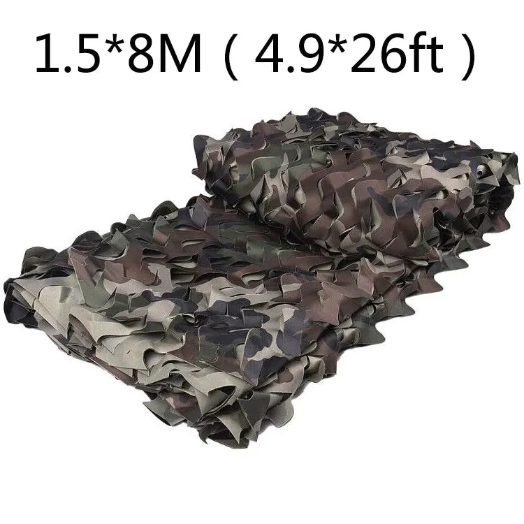 Camouflage Net Camo Netting American four-color jungle Single Cut Flower Garden Tent Shelters For Hunting Blind Tourism  Camping