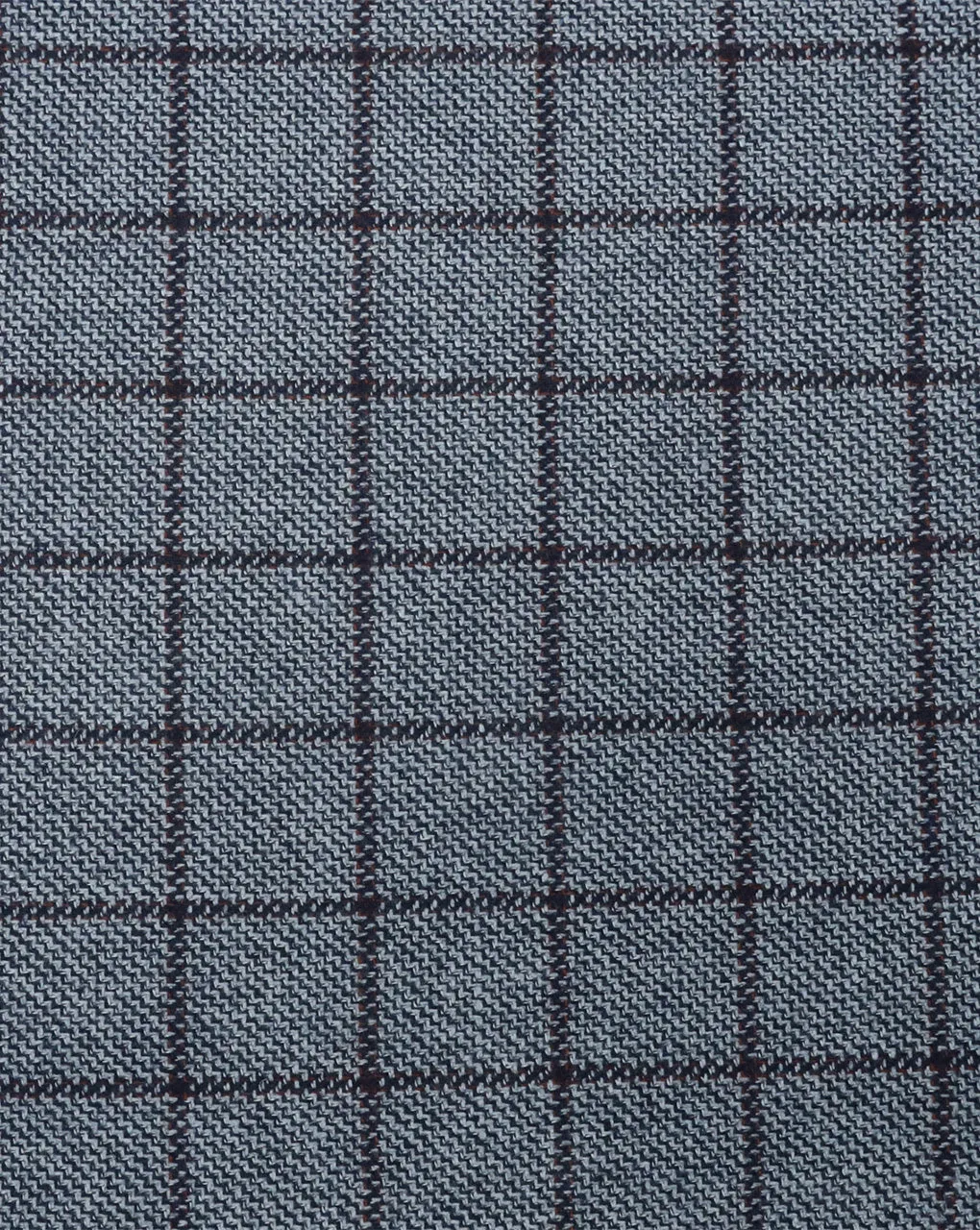 Checks Woolen Tweed Fabric ( Width 54 Inches )