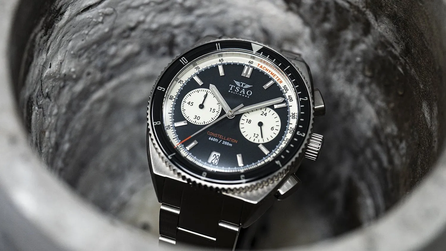 Constellation Chrono-Diver - Reverse Panda