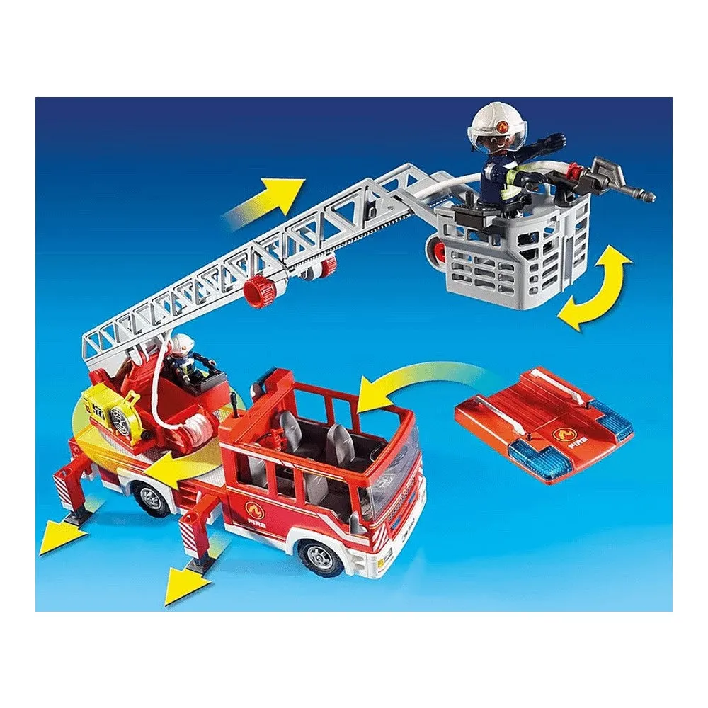 Construction set Playmobil 9463 Fire truck with ladder