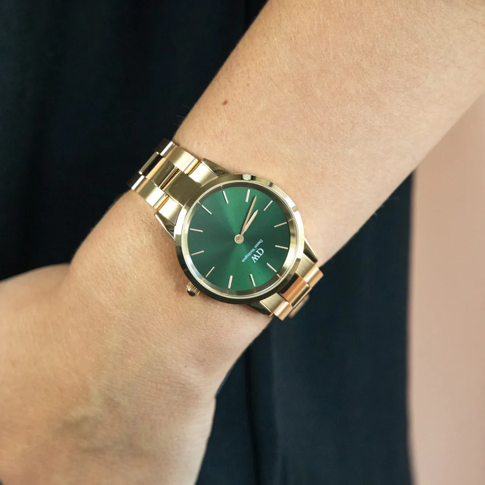 Daniel Wellington DW00100419 Iconic Link Emerald Collection