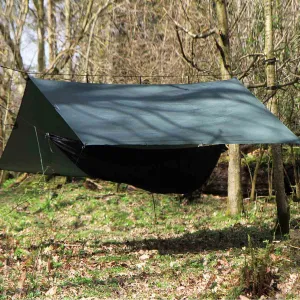 DD Hammocks Superlight Tarp Olive Green - 3m x 2.9m