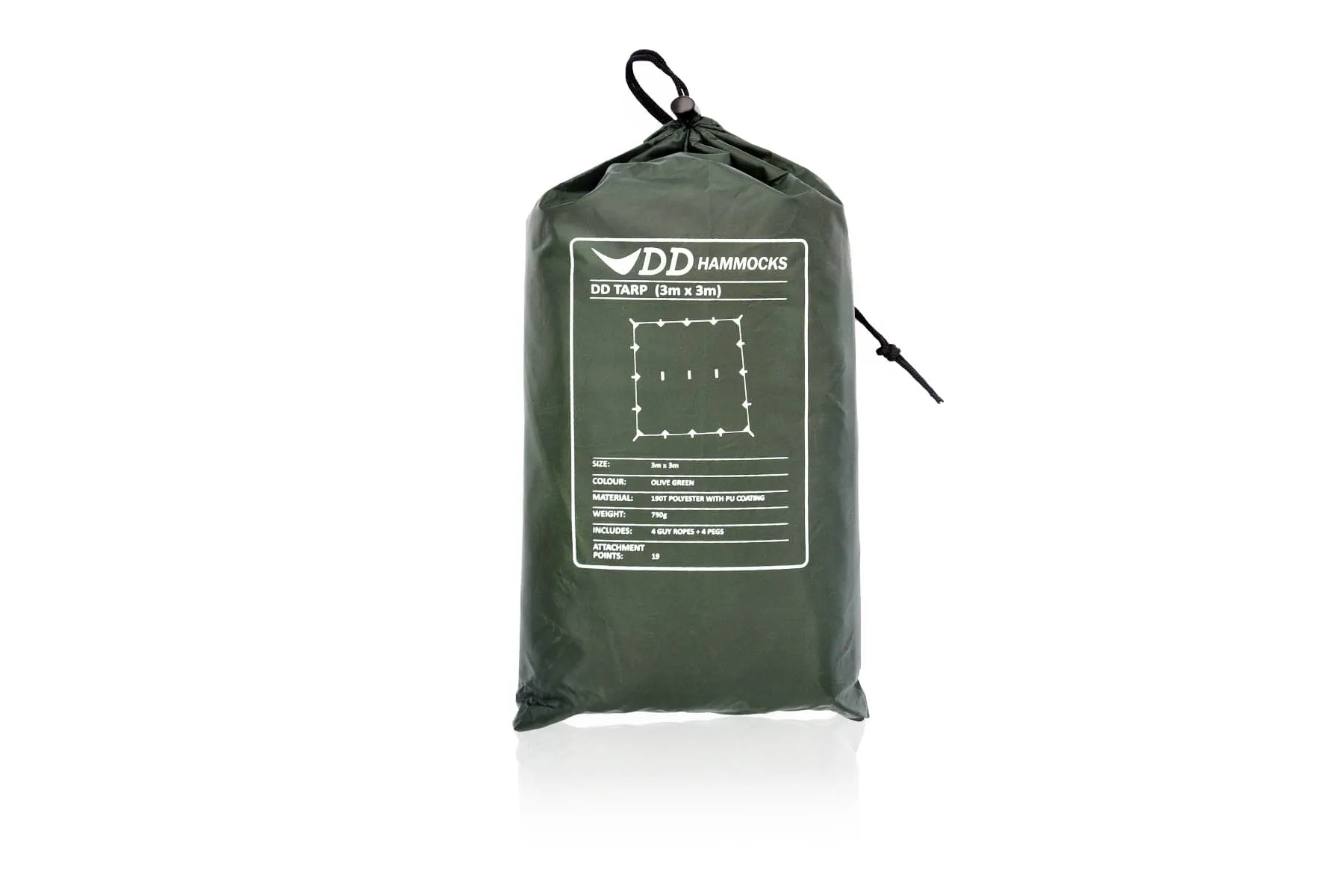 DD Tarp 3x3 - Green