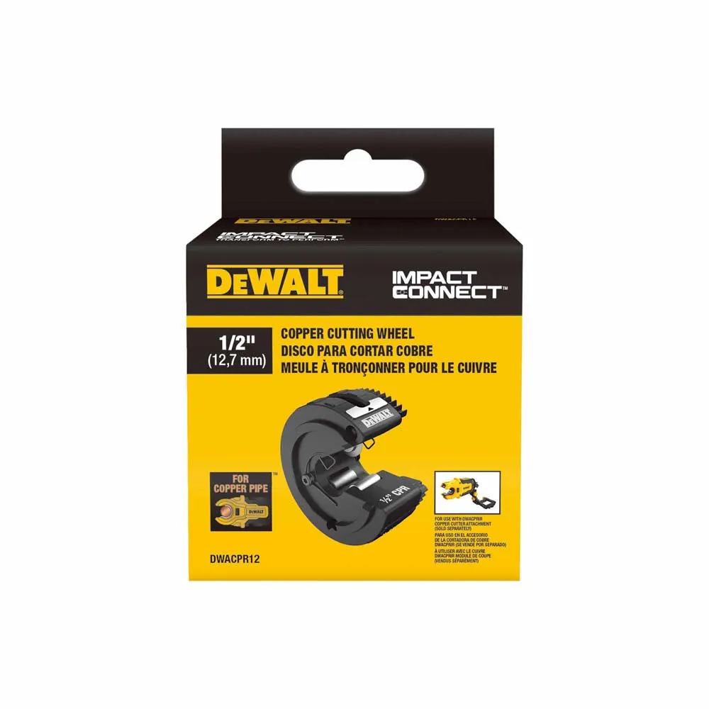 DeWalt DWACPR12 Impact Connect 1/2 in. Copper Cutter Wheel