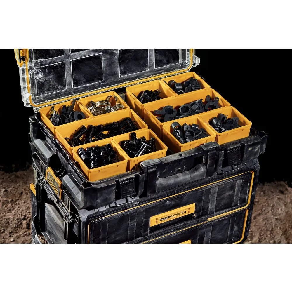 DeWALT DWST08040 ToughSystem 2.0 Full-Size Organizer w/ IP65 Rating