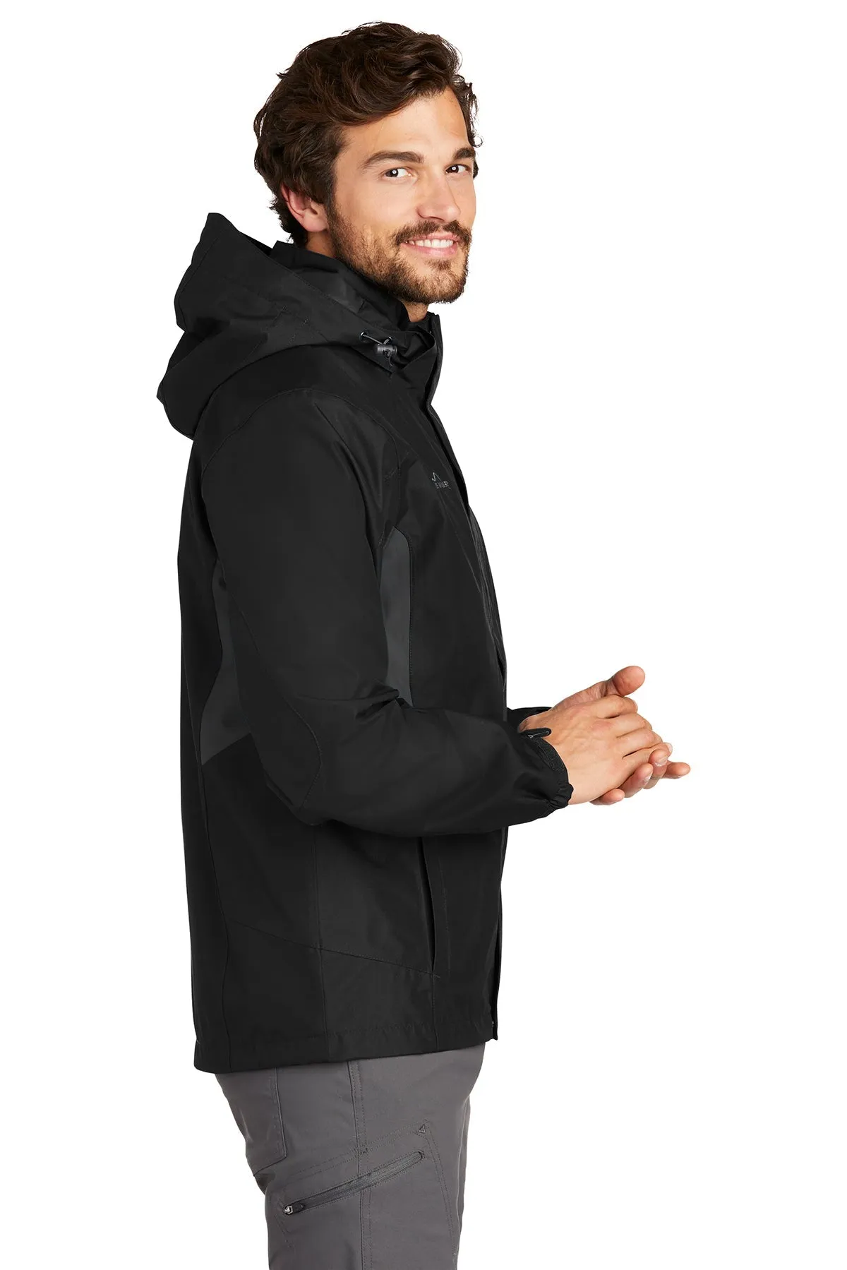 Eddie Bauer Customized Rain Jackets, Black