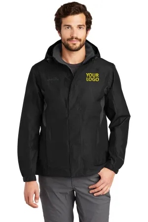 Eddie Bauer Customized Rain Jackets, Black