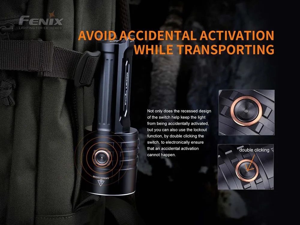 Fenix LR35R Rechargable Flashlight 10000 Lumens