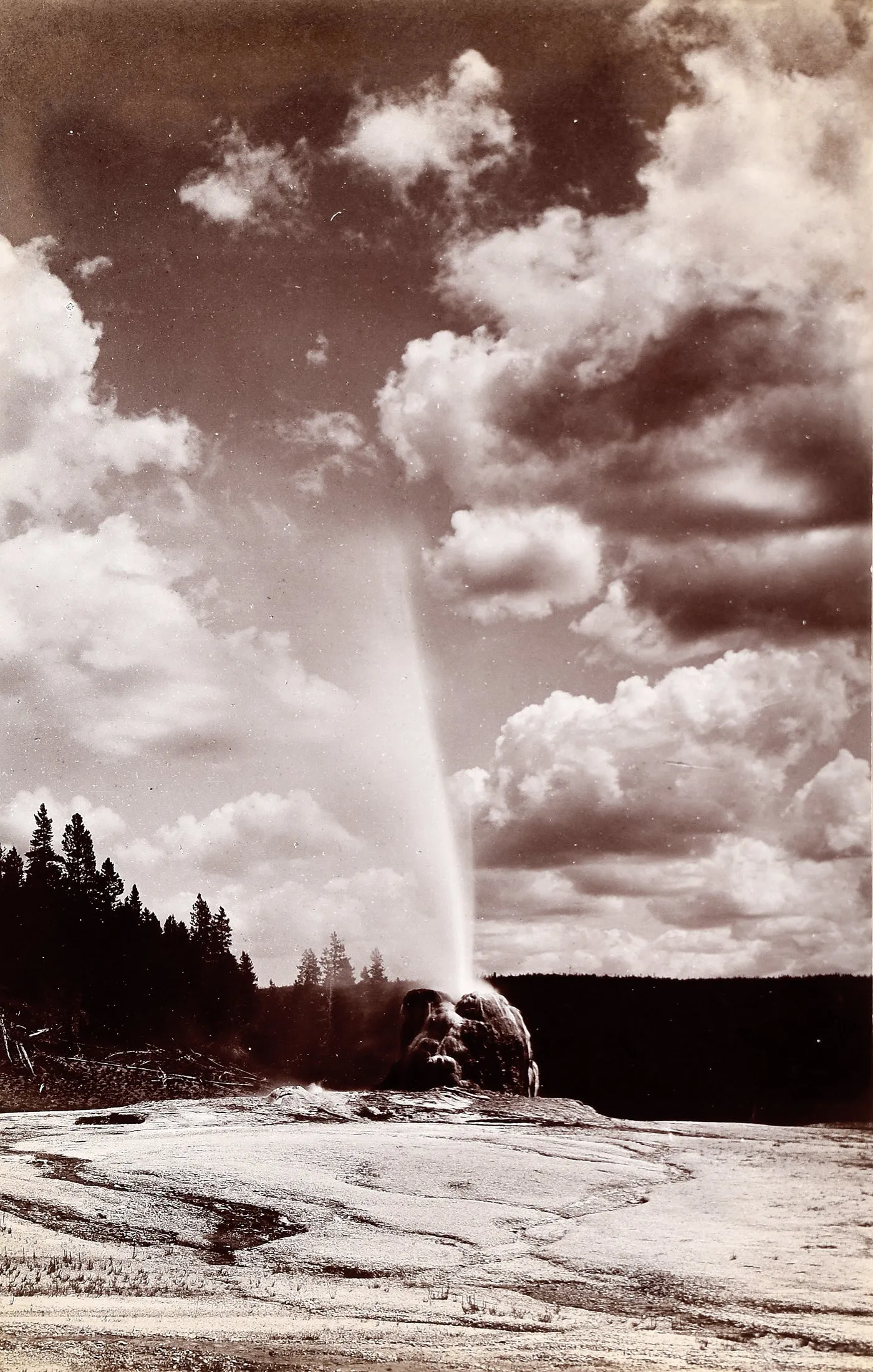 Frank Jay Haynes (1853-1921), Lone Star Geyser