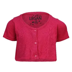 FUCSHIA GIRLS BOLERO JACKET