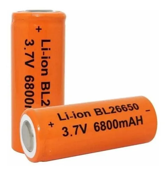 LI-ION 26650A 3.7V  BATTERY 5000mAH - 1's