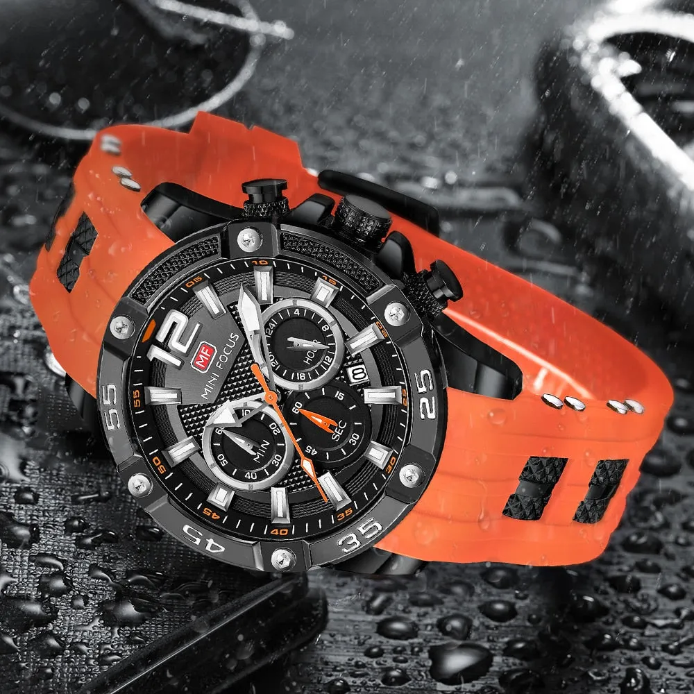 Men's Classic Chronograph Waterproof Watch