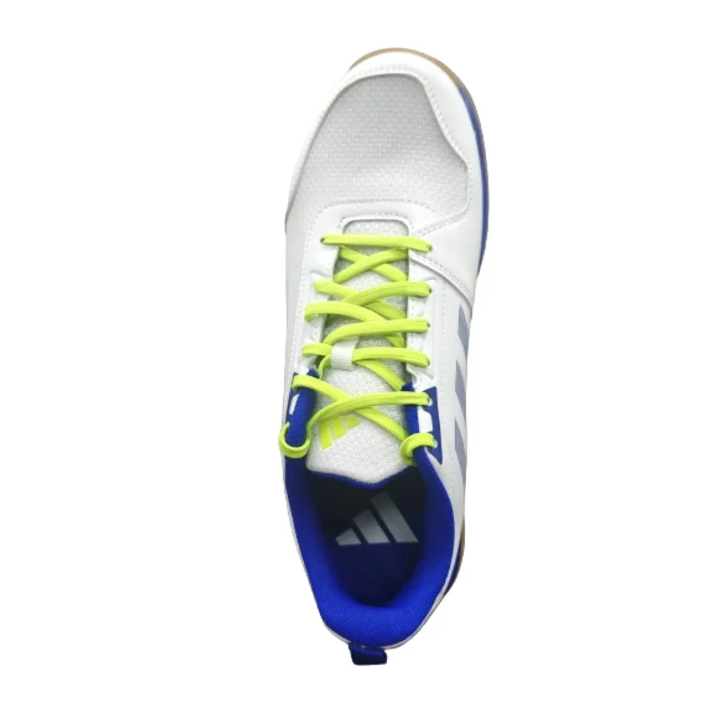 Men's Indoor Acer Badminton Shoe (Cloud White/Lucid Blue/Lucid Lemon)