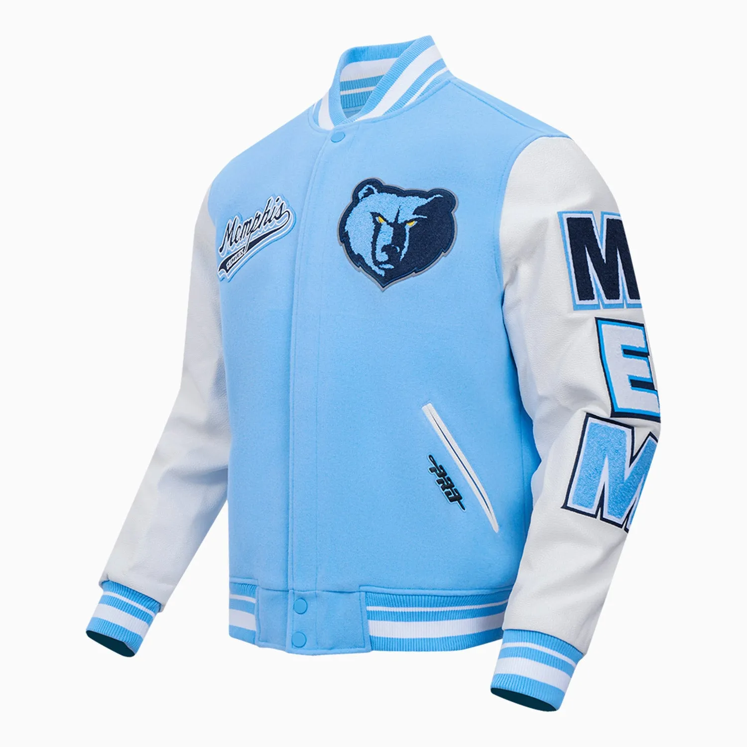 Men's Memphis Grizzlies NBA Wool Varsity Jacket