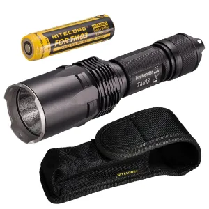 NiteCore TM03 LED Flashlight with IMR18650 Rechargeable Battery 2800 Lumen