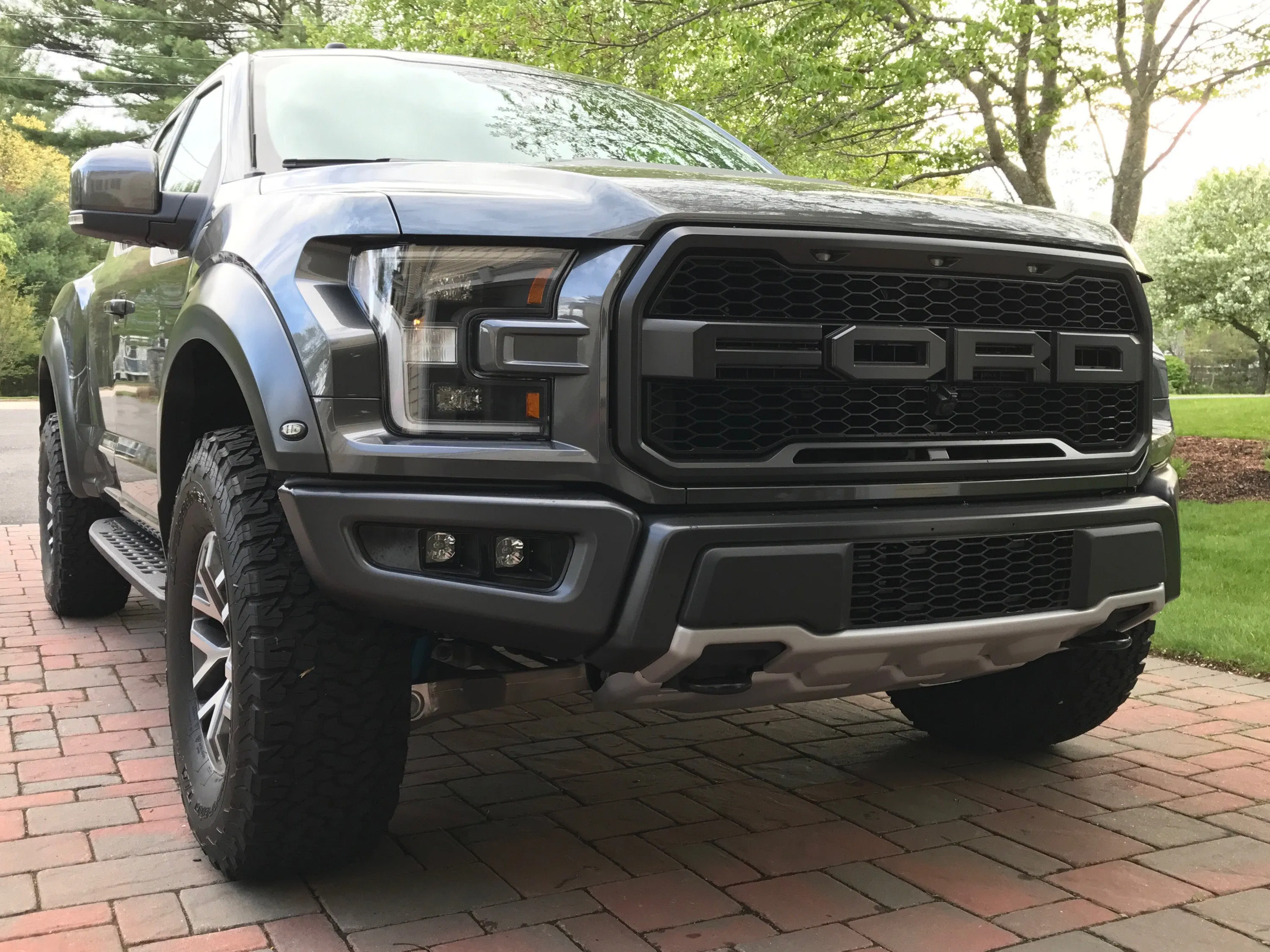 Offroad Alliance - Dual Bezel Fog Light Kit w/ Baja Designs Squadron Racer Edition Lights - 2017-2020 Raptor