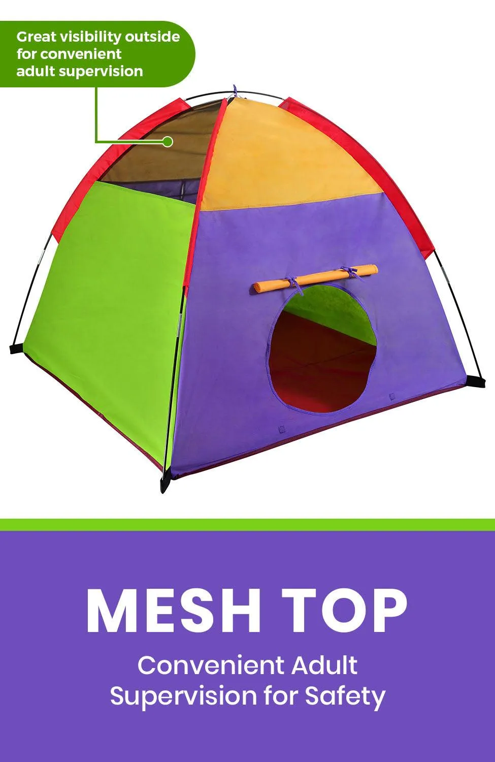 Rainbow Kids Tent