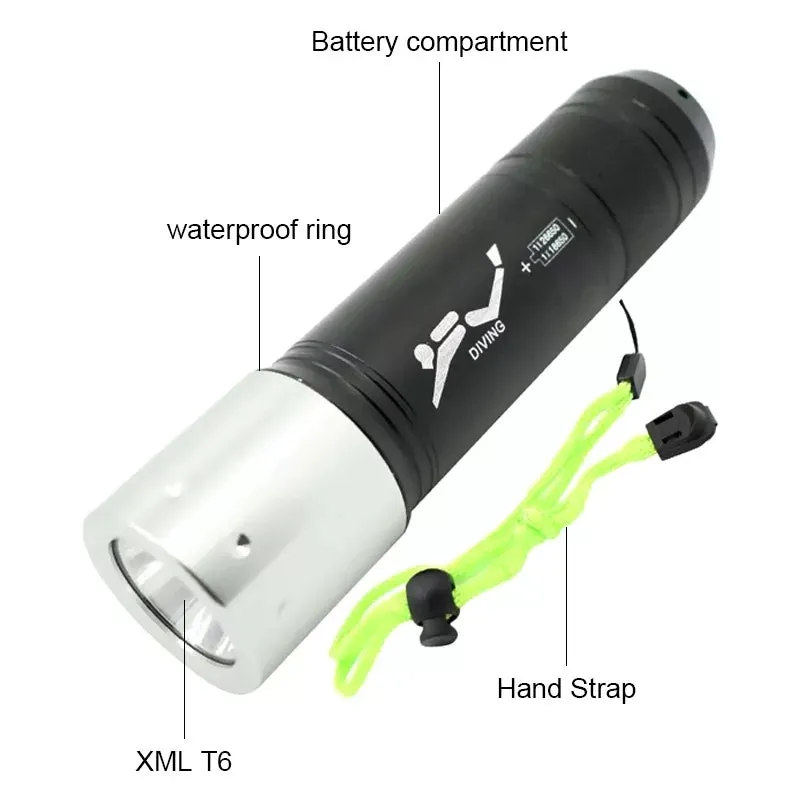 Rechargeable diving torch