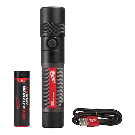 REDLITHIUM™ USB 1100L Twist Focus Flashlight - (89-2161-21)