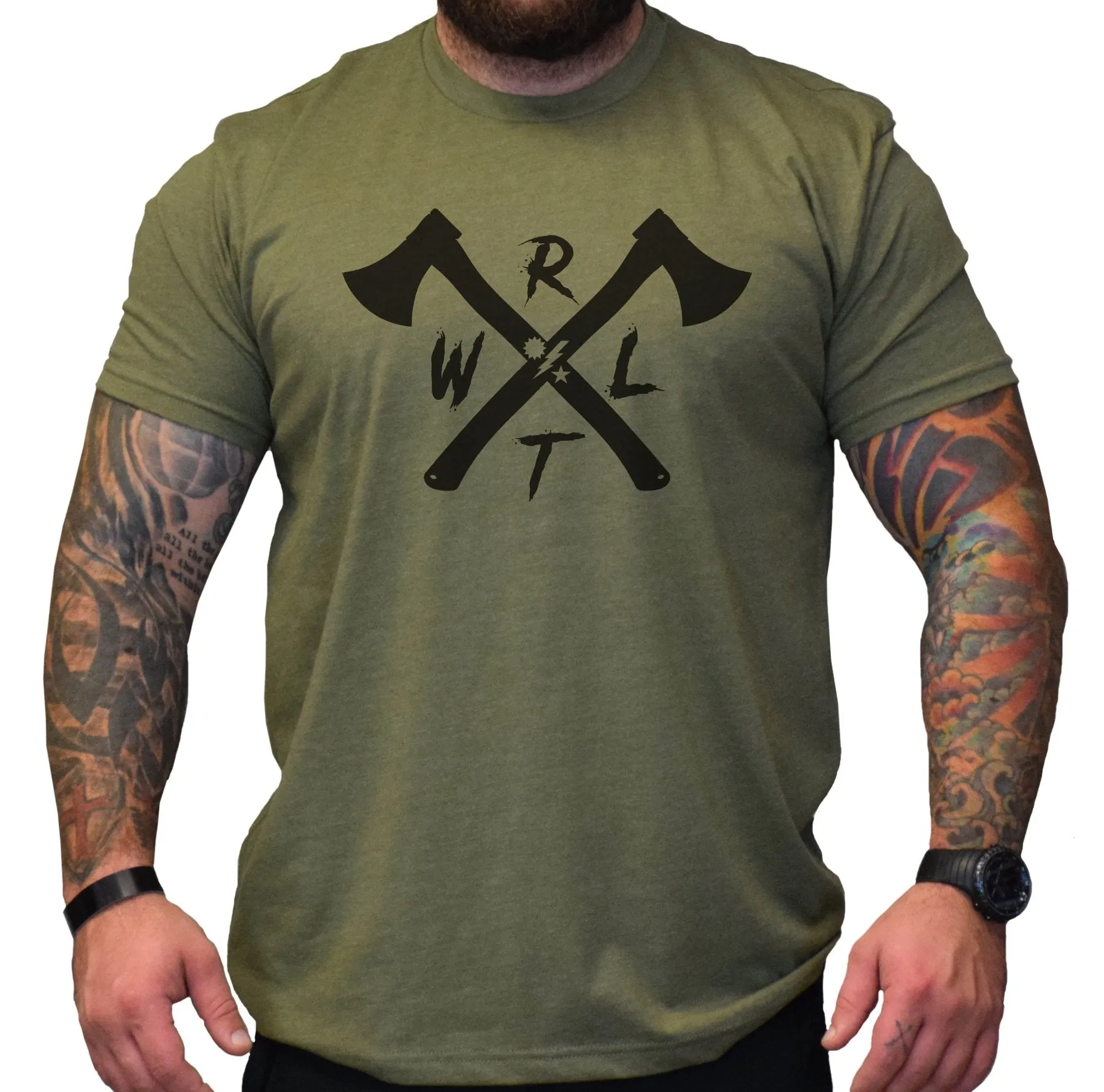 RLTW Crossed Hatchets