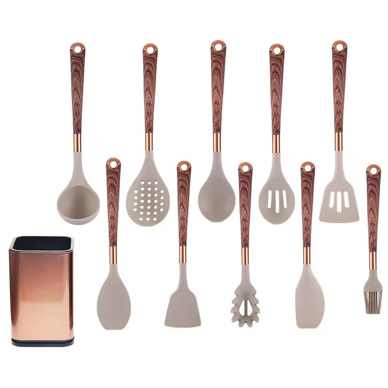 Savorykitchen™ Silicone Cooking Utensils