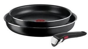 Tefal Ingenio Easy On Non-Stick 3pc Frypan Cookware Set