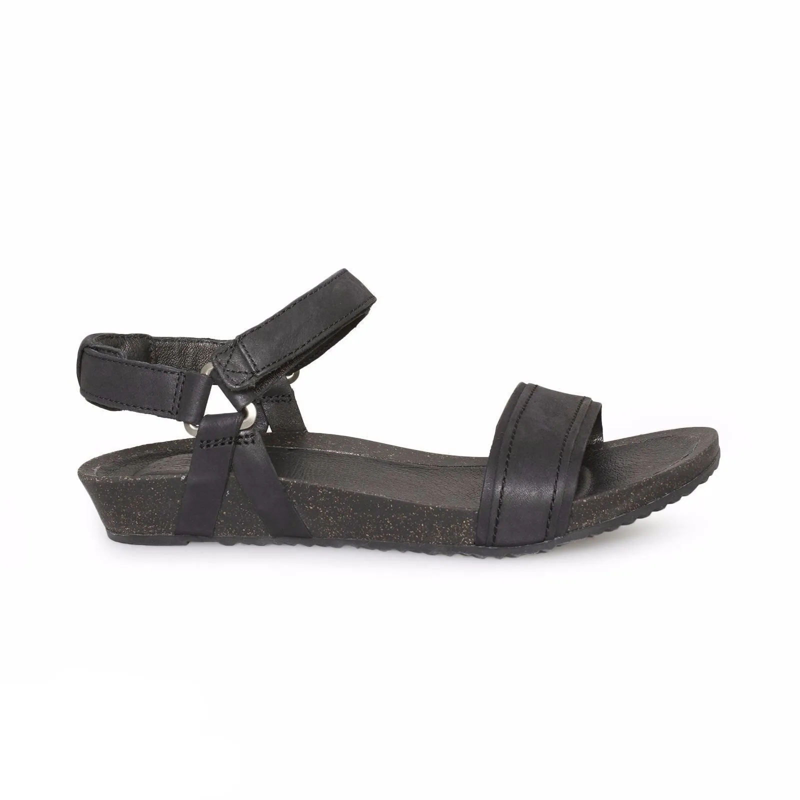 Teva Ysidro Stitch Black Sandals