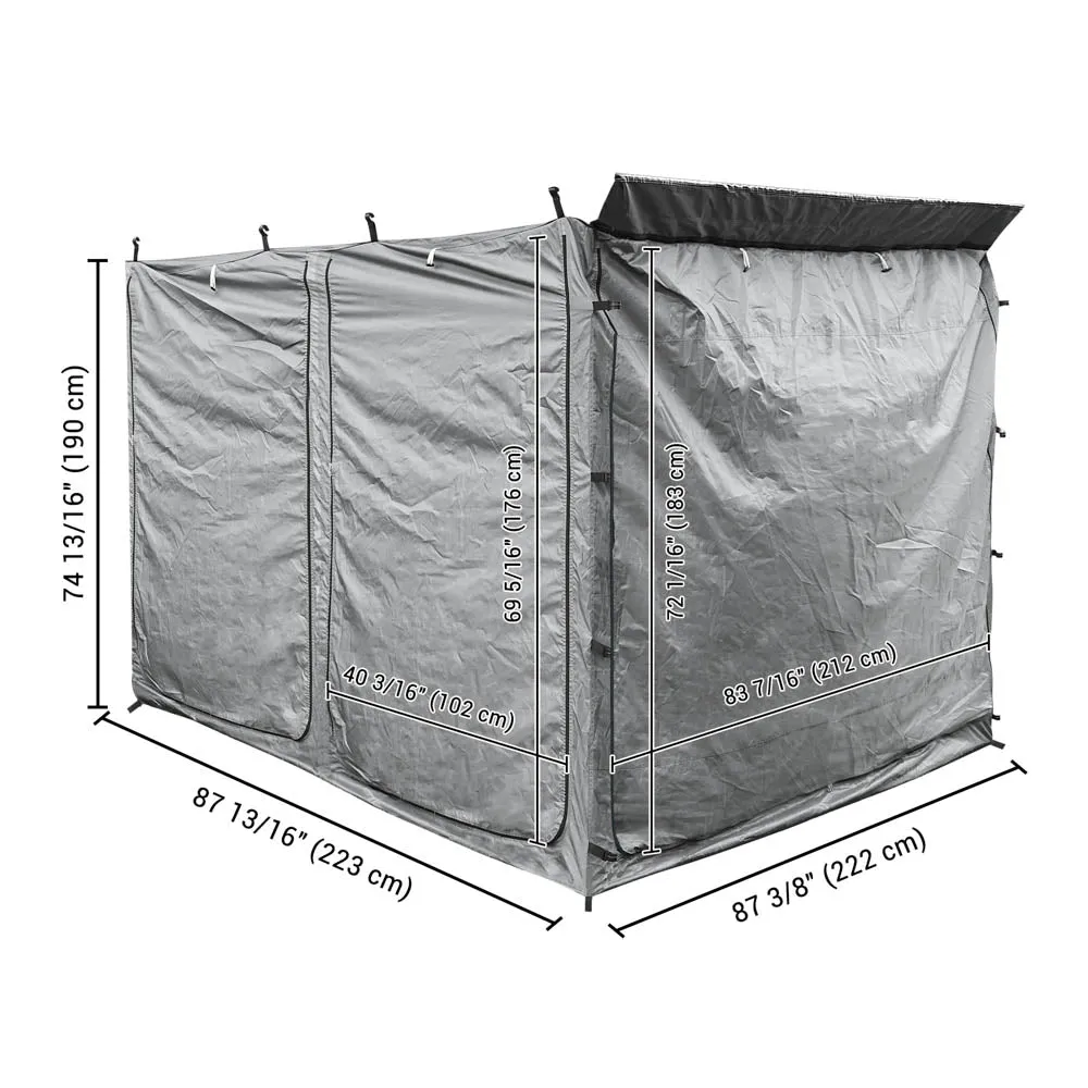 Yescom 8x8 Awning Room Screen Porch with Floor